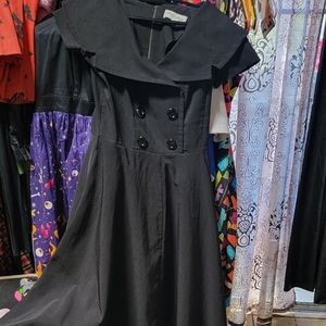 Bettie Page Secretary Swing Dress XL Retro pinup